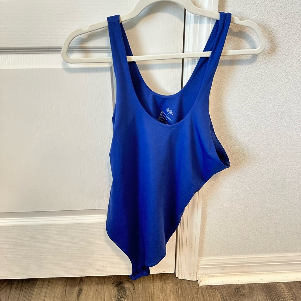 Size L Royal Blue Body Suit